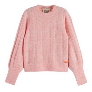 SCOTCH & SODA - SPACE DYED SWEATER - PALE PEACH
